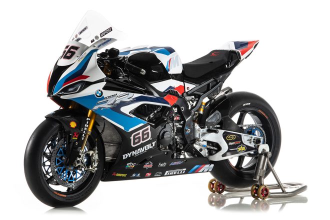 2020年SBKを走るBMW S1000RR（BMWモトラッド・ワールドSBKチーム）／トム・サイクス機