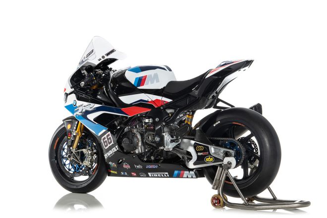 2020年SBKを走るBMW S1000RR（BMWモトラッド・ワールドSBKチーム）／トム・サイクス機