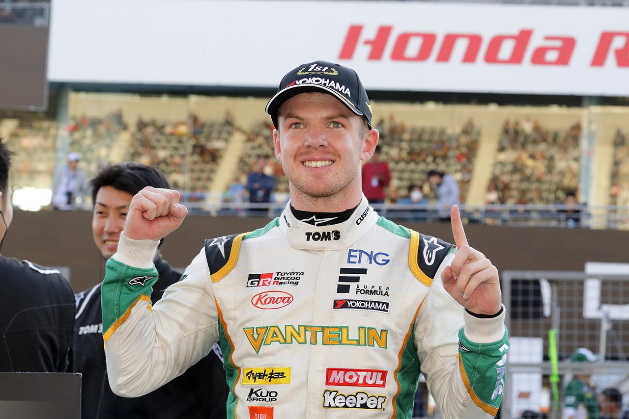 2020年の全日本スーパーフォーミュラ選手権でカーナンバー1を背負って戦うことになったニック・キャシディ
