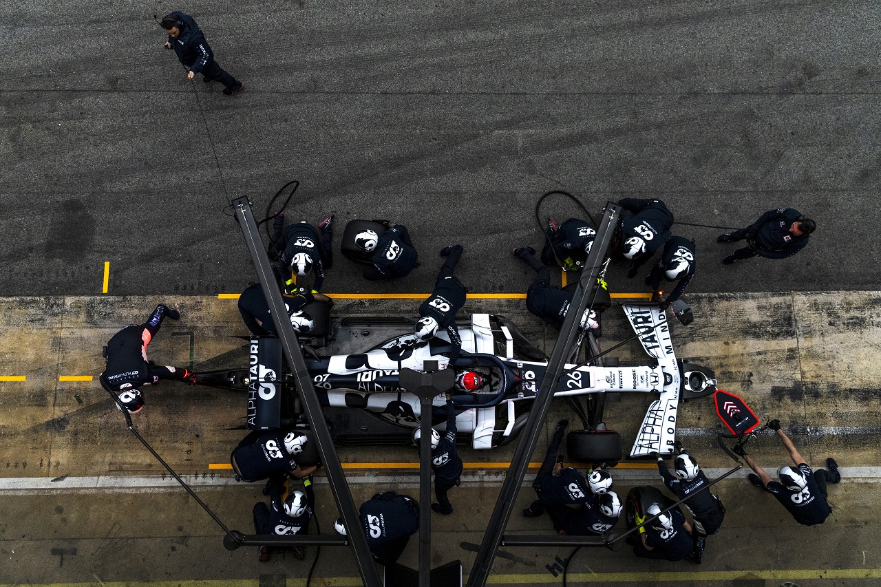 2020年第2回F1プレシーズンテスト3日目：ダニール・クビアト（アルファタウリ・ホンダ）