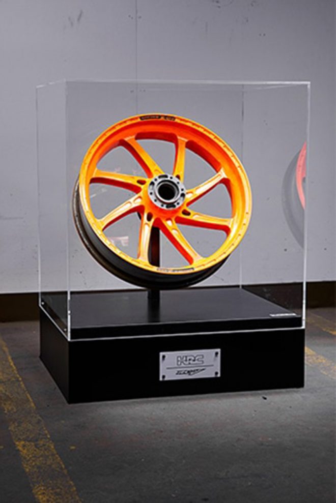 2018年マルケス実使用フロントホイール／Honda Racing parts collection 第6弾
