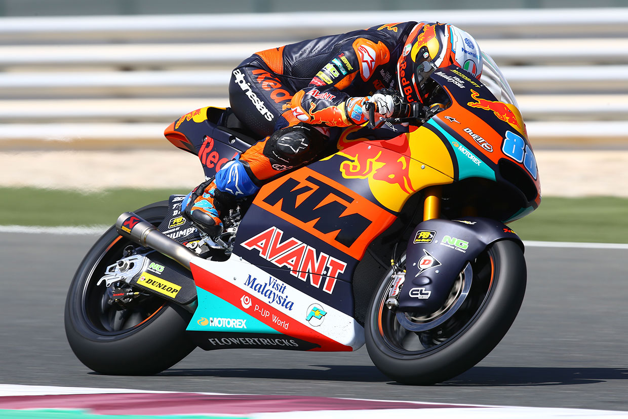 Moto2カタールテスト2日目：ホルヘ・マルティン（Red Bull KTM Ajo）