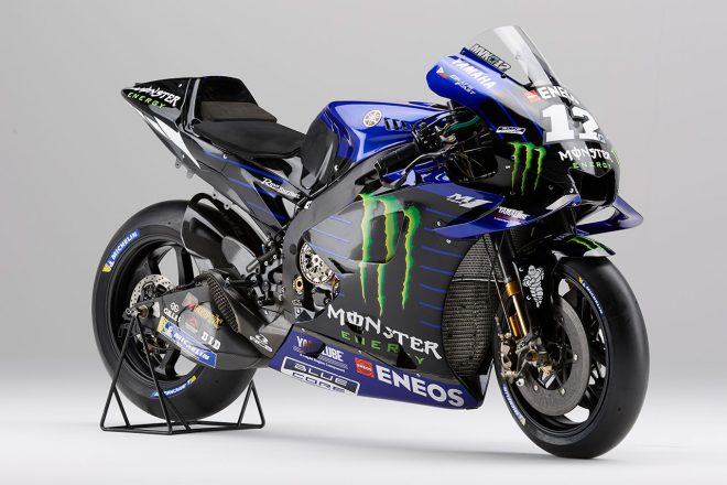 2019年型ヤマハYZR-M1（フロント）