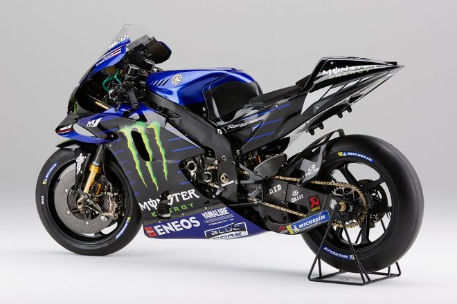 2019年型ヤマハYZR-M1（リヤ）