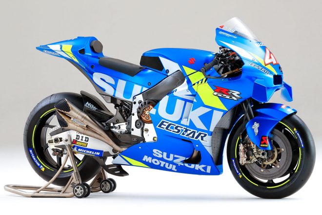 2019年型スズキGSX-RR（右フロント）