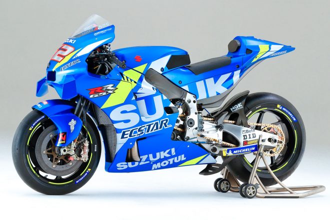 2019年型スズキGSX-RR（左フロント）