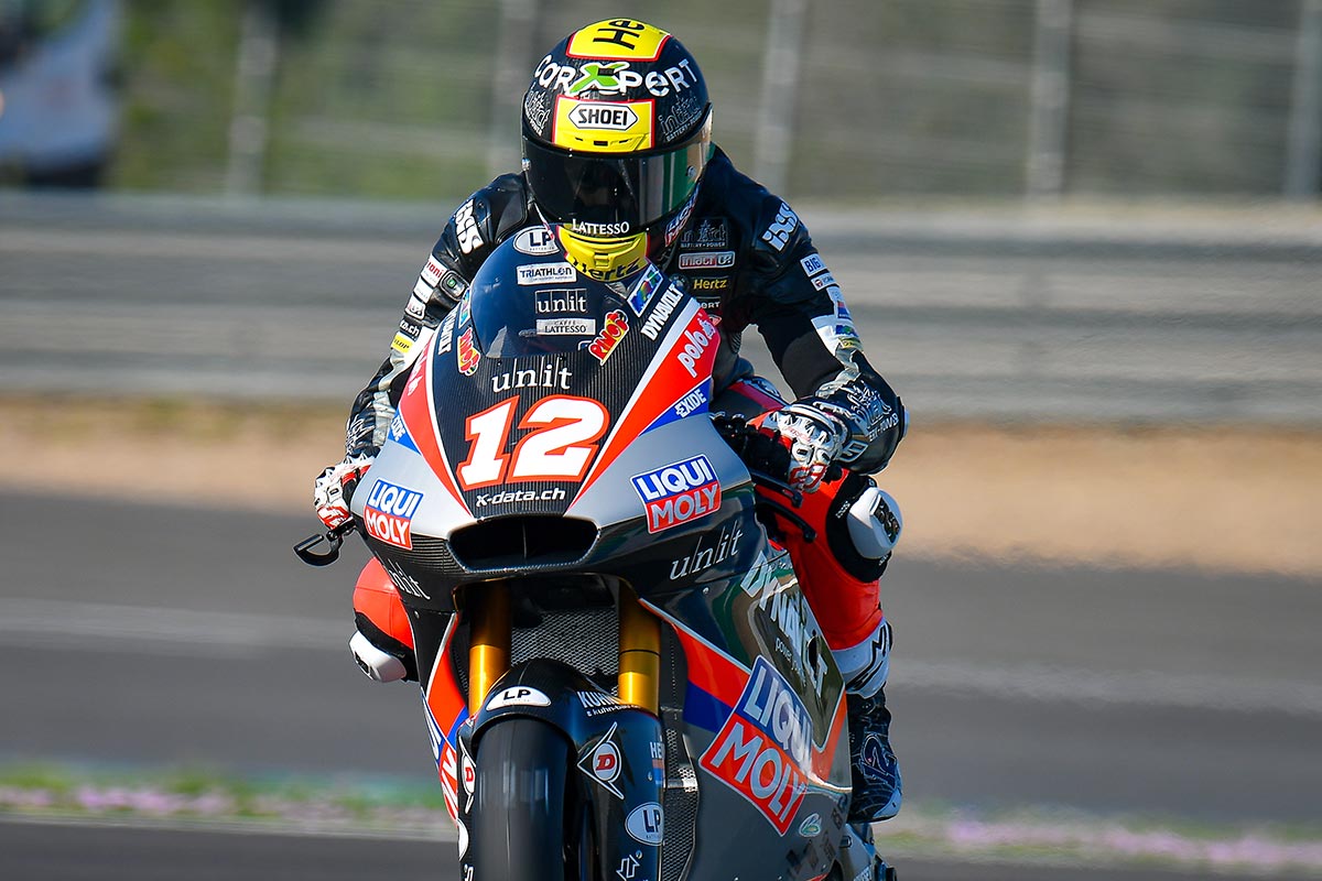 2020年MotoGP　Moto2クラス：トーマス・ルティ（Liqui Moly Intact GP）