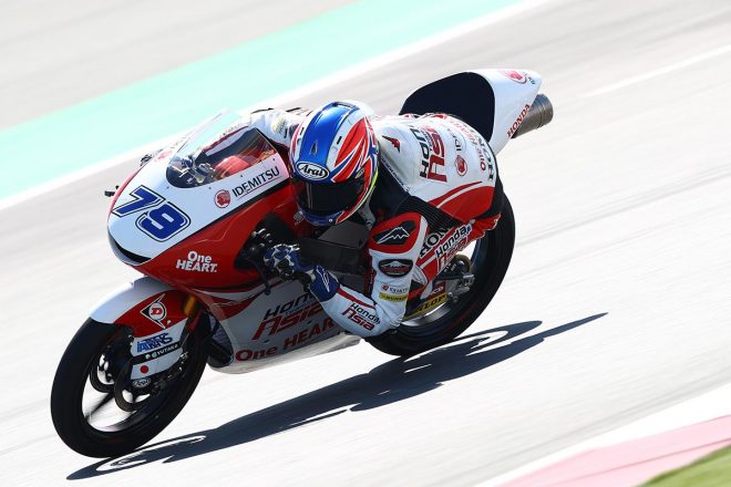 2020年MotoGP第1戦カタールGP　Moto3クラス：小椋藍（Honda Team Asia）