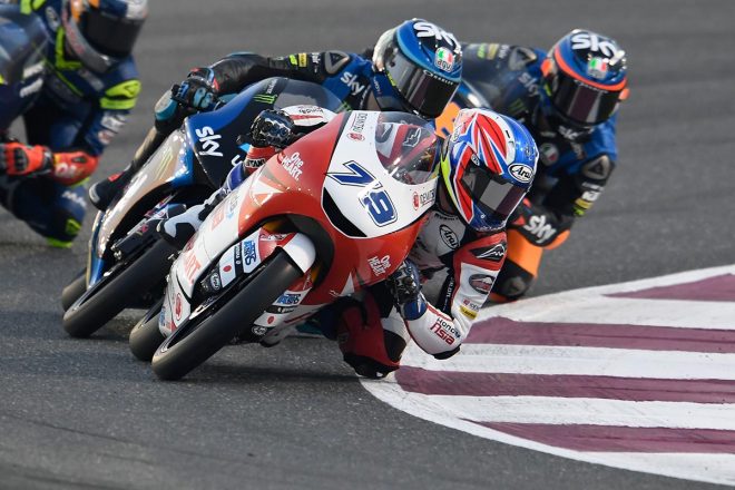 2020年MotoGP第1戦カタールGP　Moto3クラス：小椋藍（Honda Team Asia）