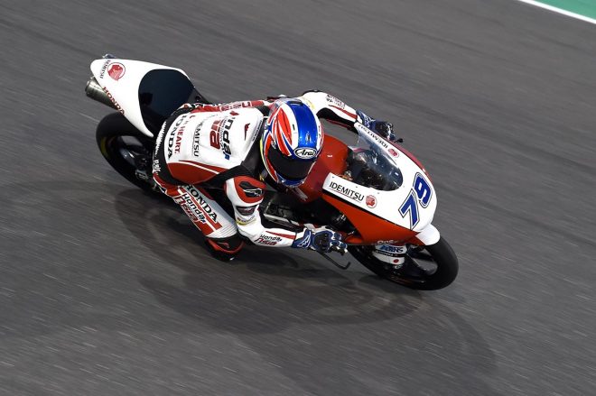 2020年MotoGP第1戦カタールGP　Moto3クラス：小椋藍（Honda Team Asia）