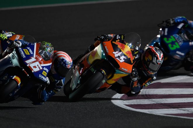 2020年MotoGP第1戦カタールGP Moto2クラス: 長島哲太(Red Bull KTM Ajo)