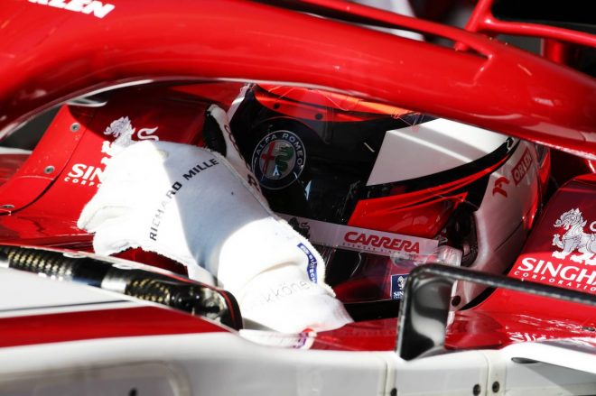 F1バルセロナテスト：キミ・ライコネン（アルファロメオ）