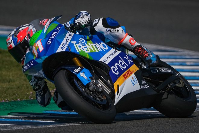 2020年MotoEヘレステスト1回目初日：マッテオ・フェラーリ（トレンティーノ・グレシーニMotoE）