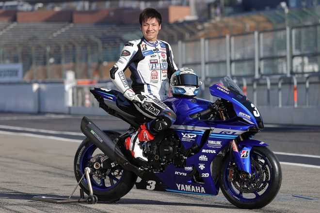 2020年の全日本ロードを戦う野左根航汰（YAMAHA FACTORY RACING TEAM）