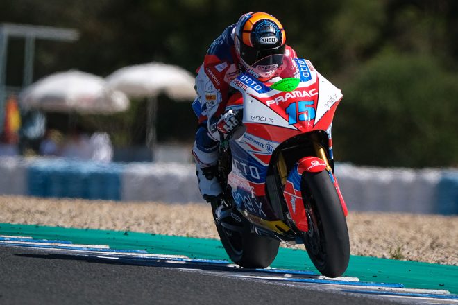 2020年MotoE第1回ヘレステスト2日目：アレックス・デ･アンジェリス（オクト・プラマックMotoE）
