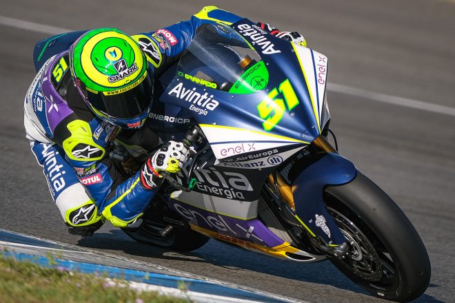 2020年MotoE第1回ヘレステスト2日目：エリック・グラナド（アビンティア・エスポンソラーマ・レーシング）