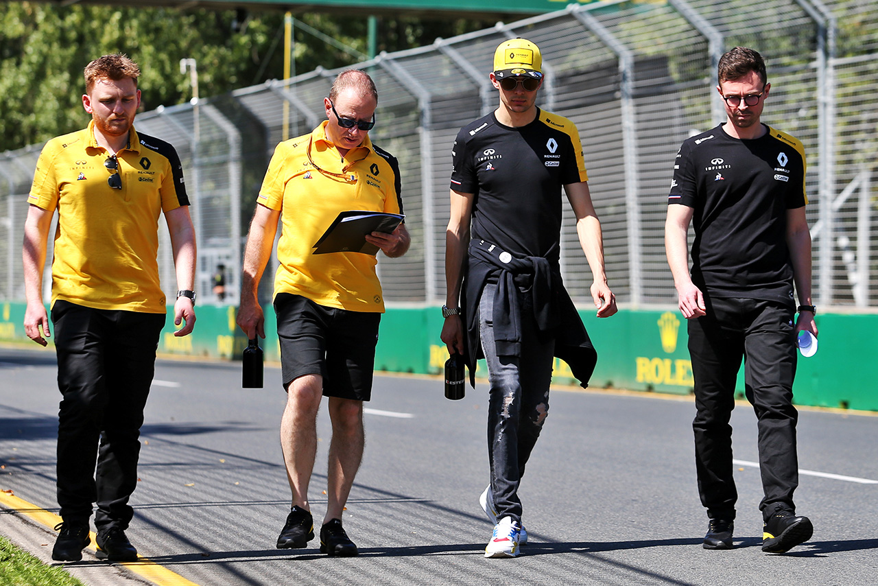 2020F1開幕戦オーストラリアGP　エステバン・オコン（ルノー）