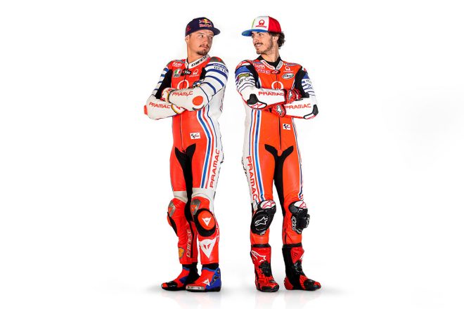 2020年MotoGP：ジャック・ミラー、フランセスコ・バニャイア（プラマック・レーシング）