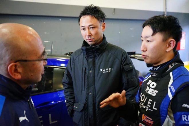 NOVEL racingの渡邉卓代表と朝日ターボ