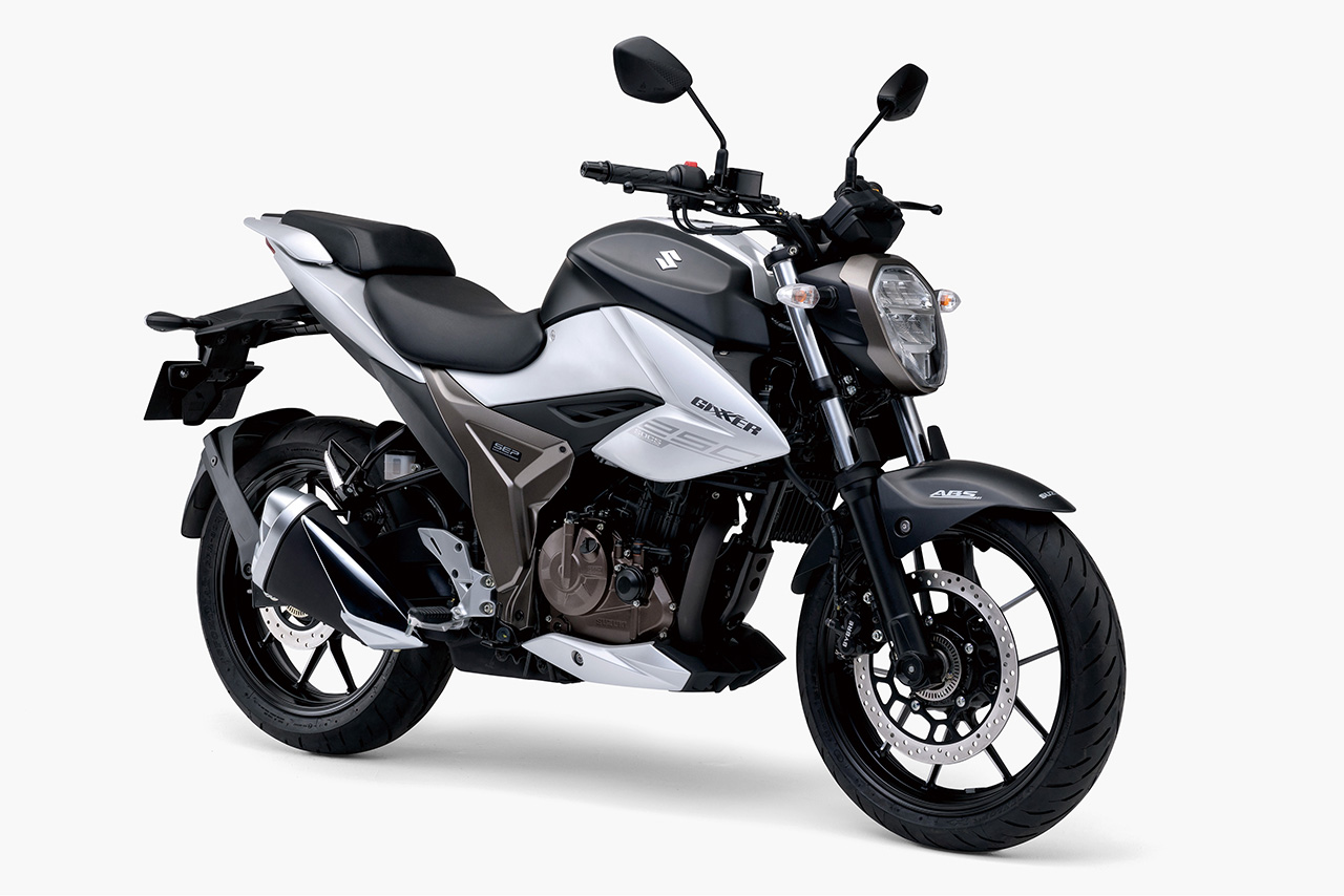 スズキ ジクサー250（マットプラチナシルバーメタリックNo.2／マットブラックメタリックNo.2）