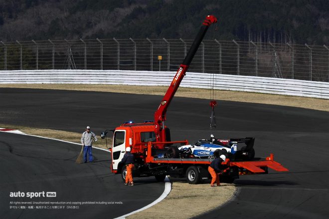 300Rでストップした国本雄資（carrozzeria Team KCMG）