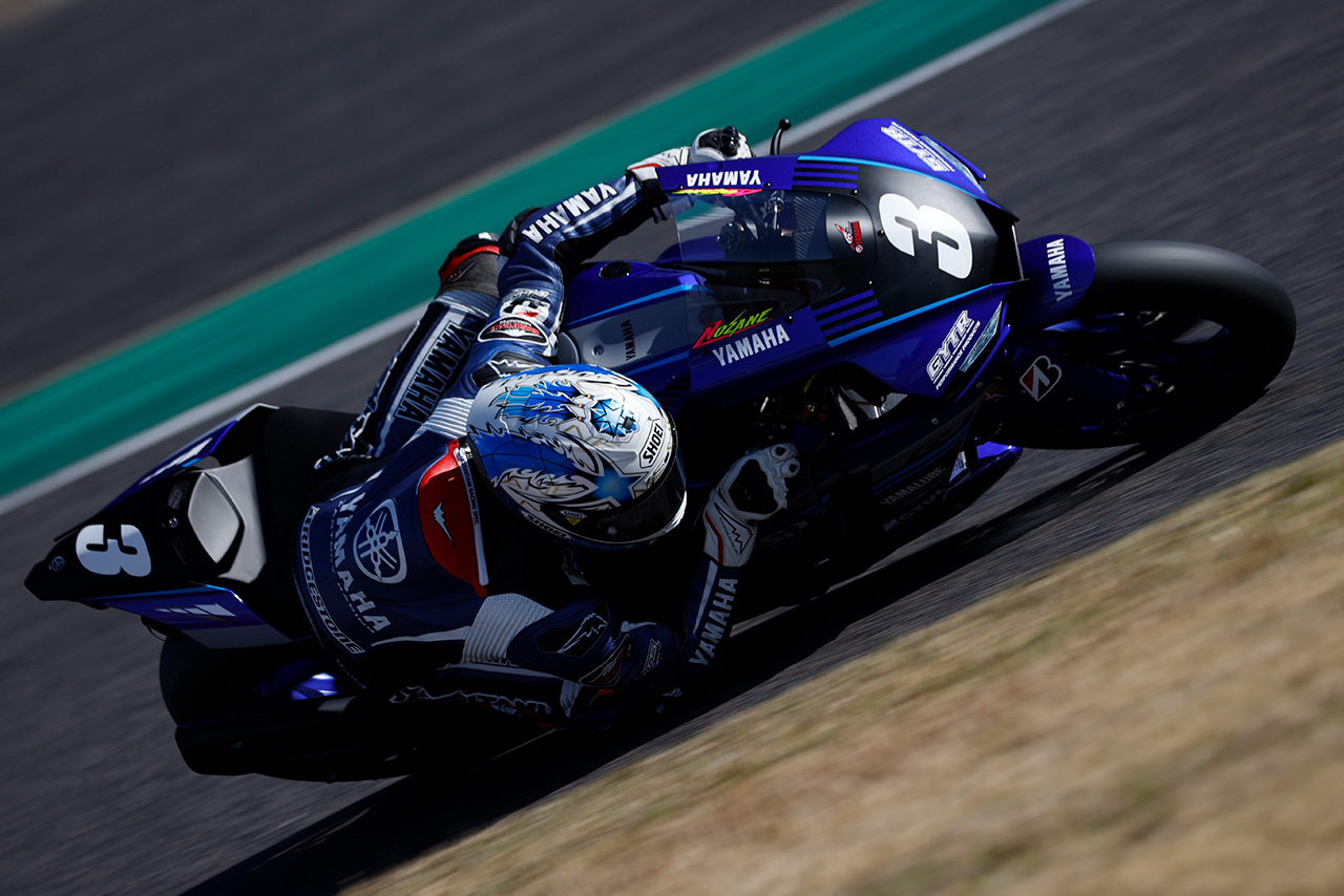 鈴鹿2輪4メーカー合同テスト：野左根航汰（YAMAHA FACTORY RACING TEAM 2）