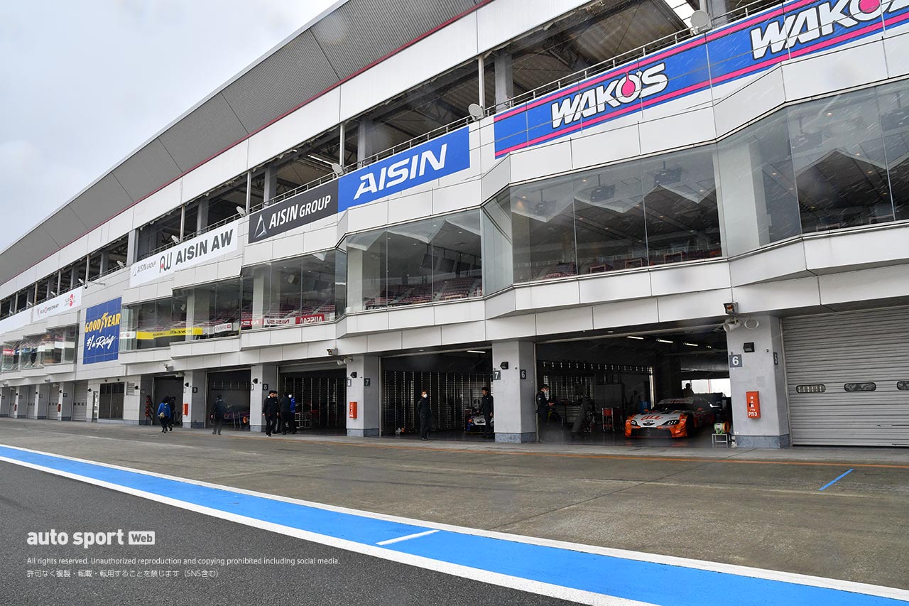 スーパーGT富士公式テスト前日の富士スピードウェイ