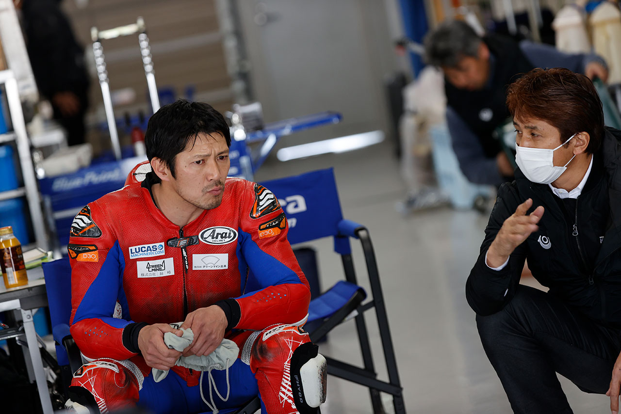 鈴鹿2輪合同テスト：清成龍一（Keihin HondaDream SIR）