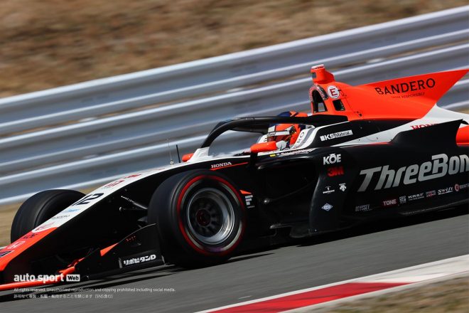 全日本スーパーフォーミュラ選手権公式合同テスト　タチアナ・カルデロン（Threebond Drago CORSE）