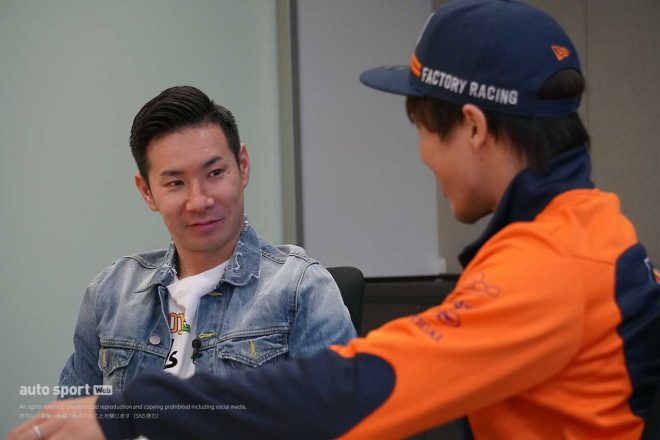 小林可夢偉（carrozzeria Team KCMG）長島哲太(Red Bull KTM Ajo)