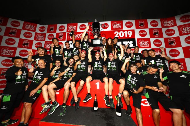 2019年の鈴鹿8耐で26年ぶり2度目の勝利を挙げたKawasaki Racing Team Suzuka 8H