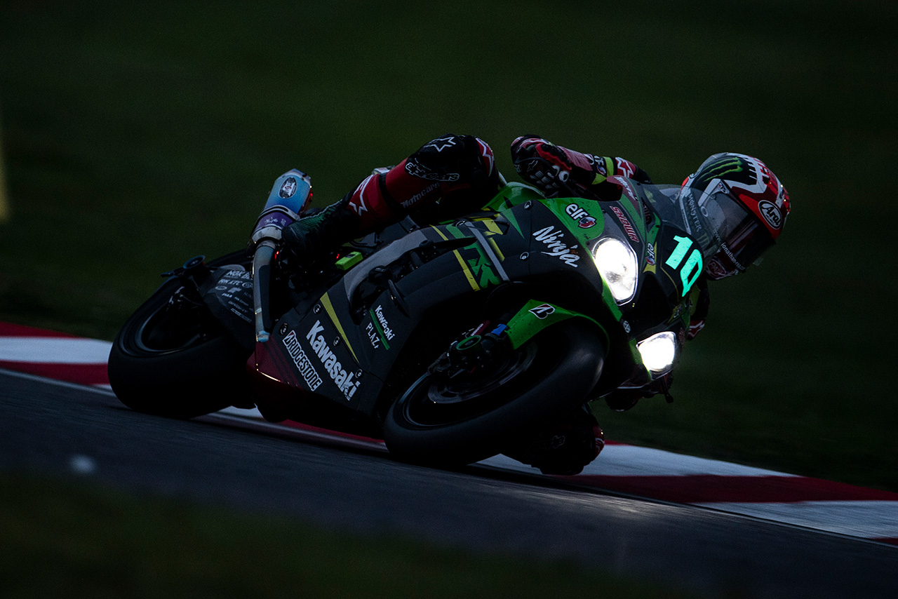 2019年の鈴鹿8耐に参戦したジョナサン・レイ（Kawasaki Racing Team Suzuka 8H）