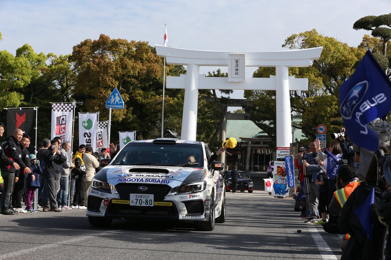 ラック STI 名古屋スバル DL WRX（勝田範彦／石田裕一組）