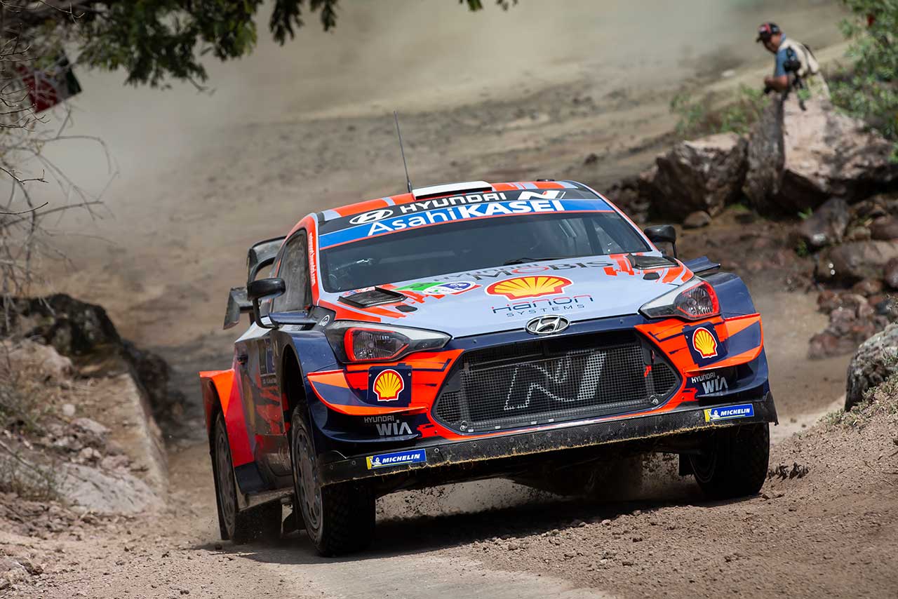 ヒュンダイが2020年のWRCに投じているヒュンダイi20クーペWRC