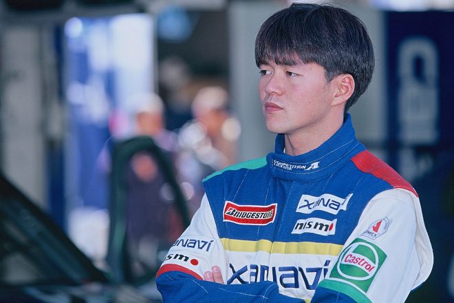 1997年JTCCインターTECでの本山哲（プリメーラ・ザナヴィ・カミノ）