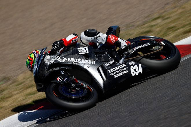 鈴鹿2輪合同テスト：水野涼（MuSASHi RT HARC-PRO.Honda）