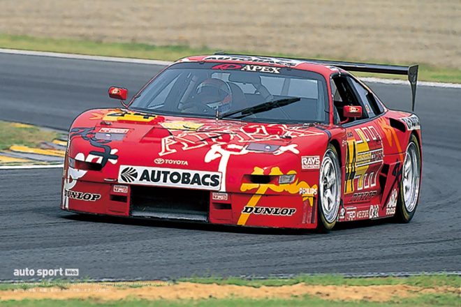 1998年にアペックスが走らせたAPEX DL MOMOCORSE MR2