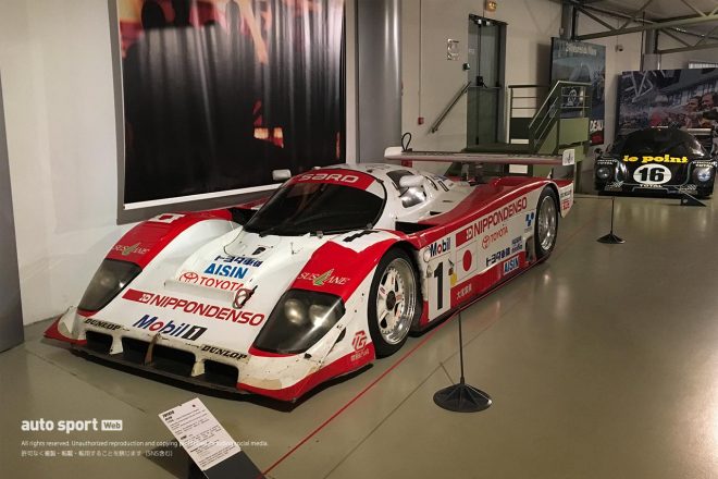 1994年のル・マン24時間を戦ったトヨタ94C-V。現在もル・マンのミュージアムに展示されている。