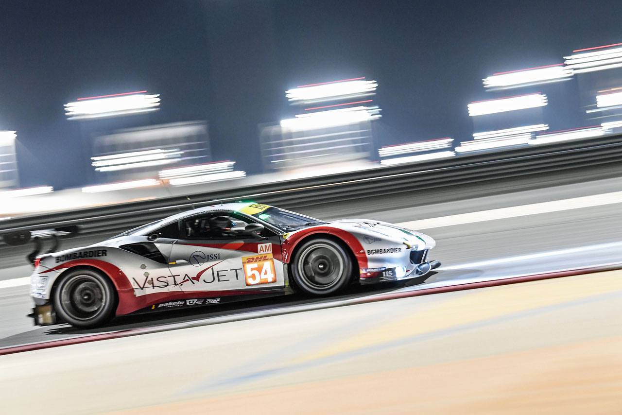 WECのLM-GTE Amクラスを戦うAFコルセの54号車フェラーリ488 GTE Evo