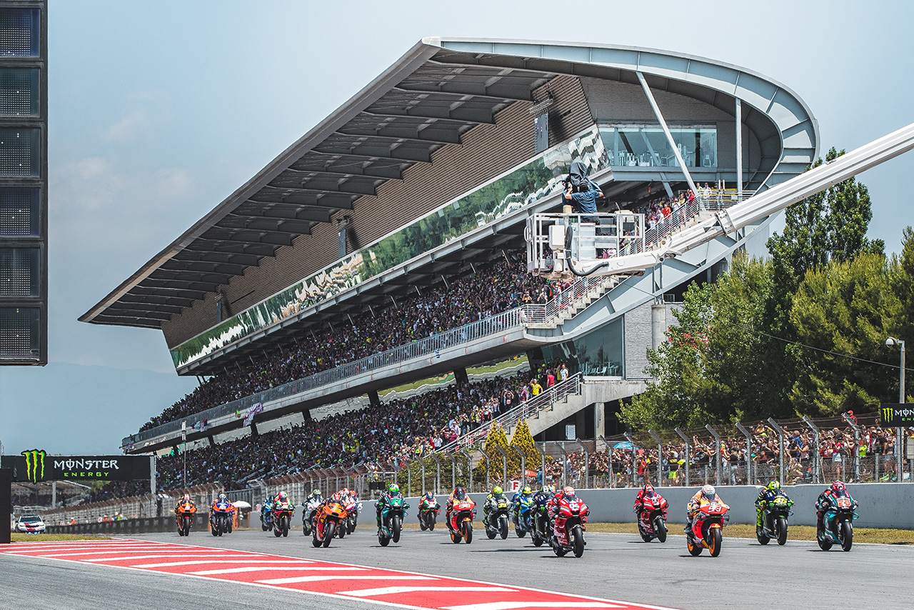 2019MotoGP第7戦カタルーニャGP スタートシーン