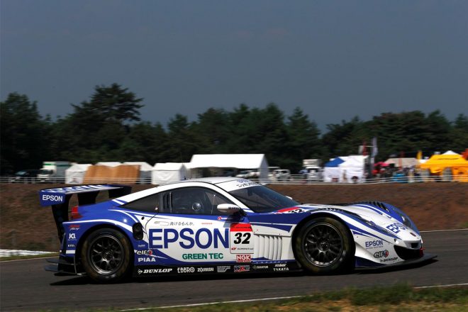 2012年、道上龍と中山友貴のコンビで活躍したEPSON HSV-010