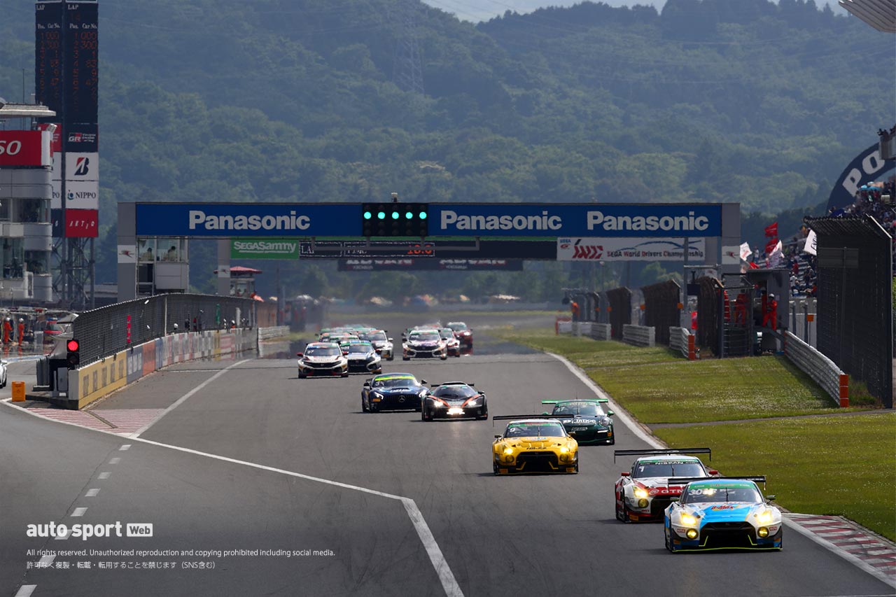 2019年の富士SUPER TEC 24時間レースの様子