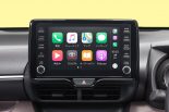 トヨタ・ヤリスに搭載された8インチディスプレイオーディオ（Apple CarPlayに接続された画面）