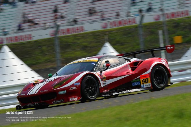 2017年のSUGOでは2位に食い込んだFerrari 488 GT3
