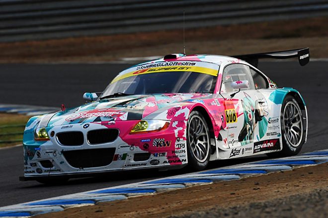 2009年の初音ミク Studie GLAD BMW Z4