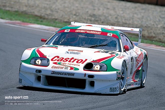 37をつけた1996年のカストロール・セルモ・スープラ