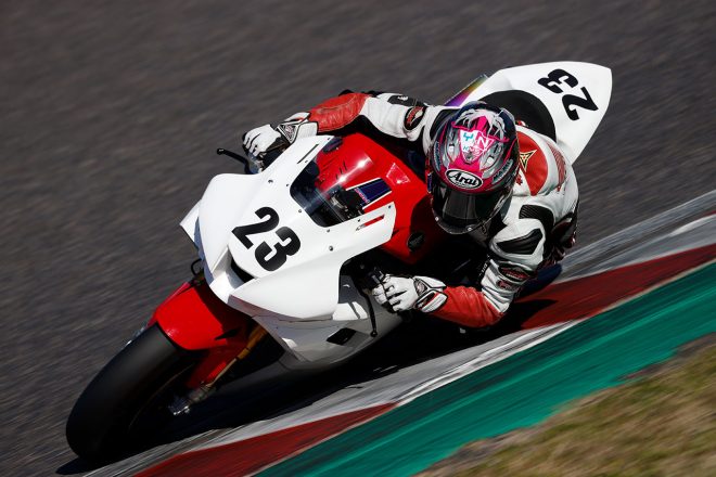 2020年全日本ロードのST1000クラスに参戦する高橋裕紀（日本郵便 Honda Dream TP）