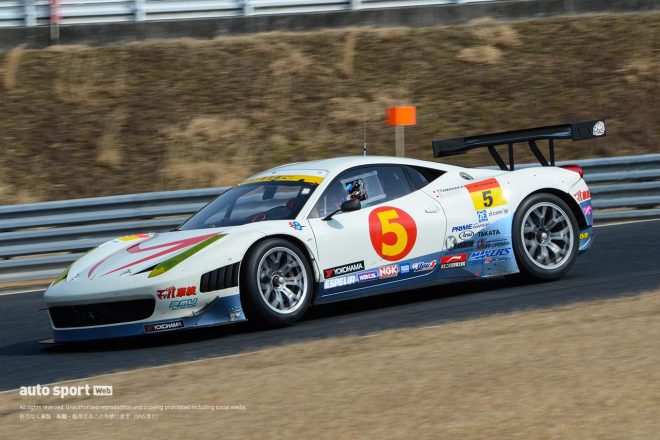 2012年にはフェラーリ458 GT3を走らせた。