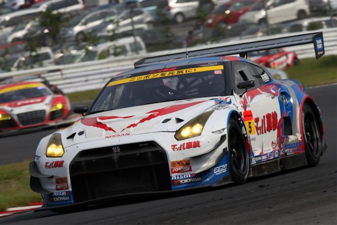 2013年に走らせたGT-Rは、トランスフォーマーともコラボレーションした。