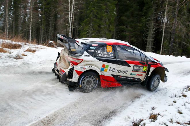 カッレ・ロバンペラが操るトヨタ・ヤリスWRC